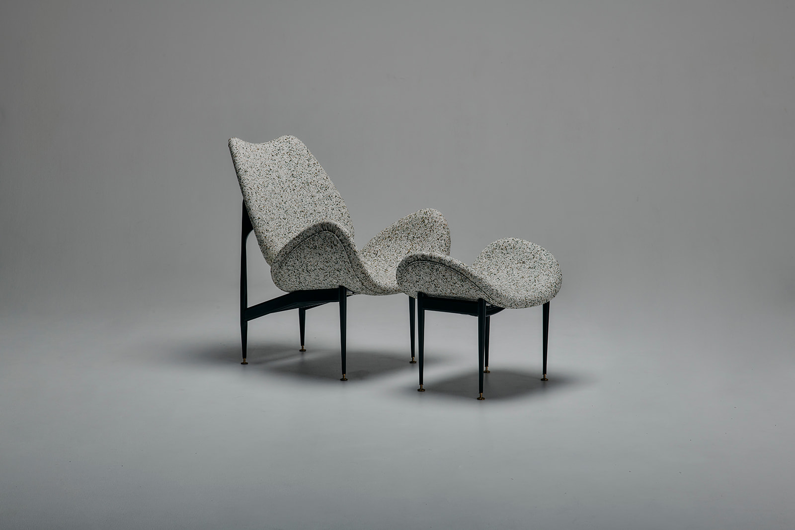 Featherston scabf-m/f Scape Armchair and scot scape ottoman