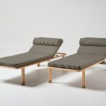 Salina Sunloungers in custom upholstery and lama PC