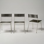 Meadmore Corded Chairs 1951 Drift pc & olive rope